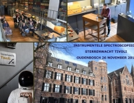 Derde spectroscopiedag 18 november Sterrenwacht Tivoli