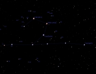 Een trio in Vulpecula