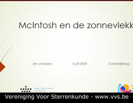 McIntosh en de zonnevlekken