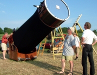 Teleskoptreffen in Vogelsberg Duitsland.
