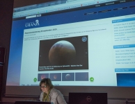 Hilde Willemsen over de Totale Maansverduistering 28-sep-2015 bij Urania