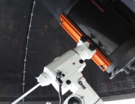 Sterrenwacht "De Sterrenjutter" Koksijde Celestron C11 telescoop op de Skywatcher EQ6pro montering