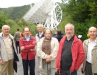 Andromeda bij de radiotelescoop te Effelsberg