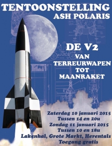 Tentoonstelling - De V2: Van terreurwapen tot maanraket.