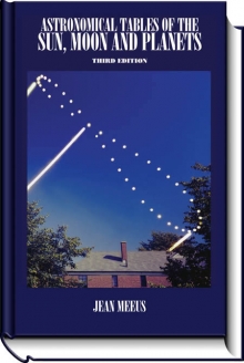 Astronomical Tables of the Sun, Moon and Planets, derde editie, Jean Meeus
