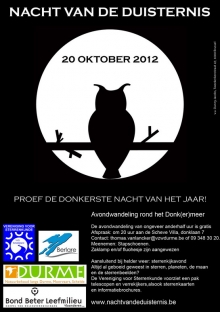 20 oktober 2012: VVS Scheldeland Nacht van de Duisternis te Berlare