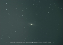 Een supernova in NGC 7331