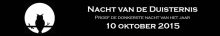 Nacht van de Duisternis 10 oktober 2015 te Hoegaarden
