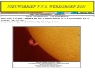 Nieuwsbrief februari 2016 Werkgroep Zon