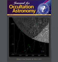 Journal for Occultation Astronomy 4-2019