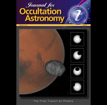 Journal for Occultation Astronomie 3/2019
