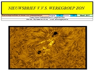 Nieuwsbrief maart 2017 Werkgroep Zon