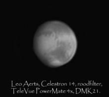 Mars nadert de oppositie.