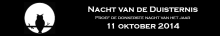 De Nacht van de Duisternis 11 oktober 2014