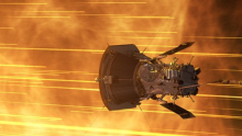 Parker Solar Probe dicht bij de zon